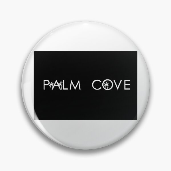 Item preview, Palm Cove B&W Graphic Tag designed and sold by Randell Burke.