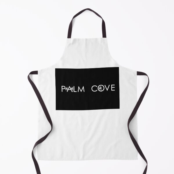 Item preview, Palm Cove B&W Graphic Tag designed and sold by Randell Burke.