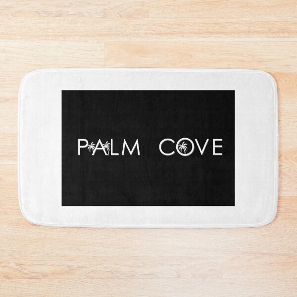 Item preview, Palm Cove B&W Graphic Tag designed and sold by Randell Burke.
