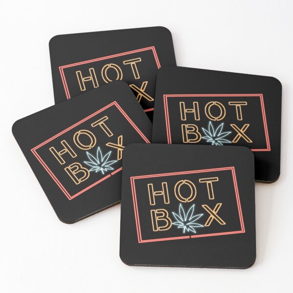 Item preview, "Hot Box" Logo - Tilted designed and sold by Higher Universe.