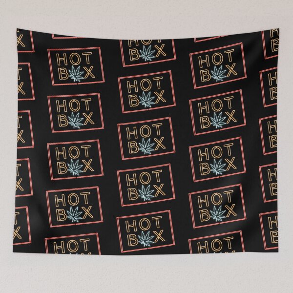 Item preview, "Hot Box" Logo - Tilted designed and sold by Higher Universe.