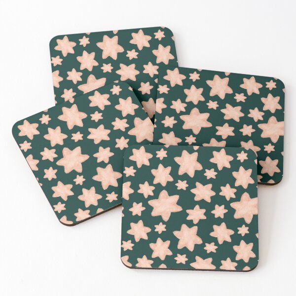 Item preview, Gingerbread Simple Stars Dark designed and sold by IcyArtShop.