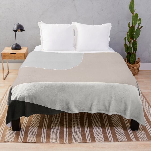 Item preview, Abstract Black and Beige Colour Block designed and sold by kasamor.