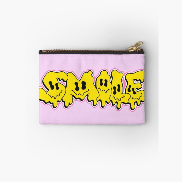 Item preview, yellow melting emoji typography designed and sold by Beeroclock.