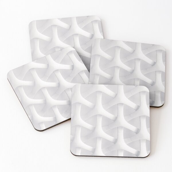 Item preview, 3D White Weave Honey Comb designed and sold by ArTeaCupcake.