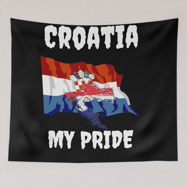 Aperçu de l'œuvre Croatie ma fierté créée et vendue par SolSel ⭐⭐⭐⭐⭐.