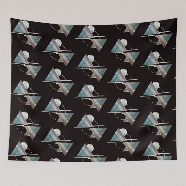 Item preview, Geometric Mountains -  Abstract Mountain Camping  designed and sold by MeyoshiGil99.