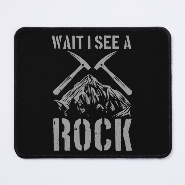 Item preview, Wait I See A Rock Geologist Fossil Earth History Gift designed and sold by haselshirt.