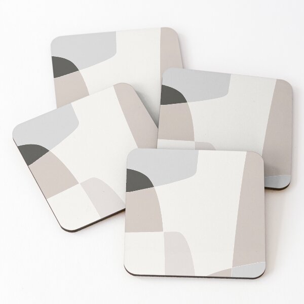 Item preview, Abstract Black and Tan Colour Block designed and sold by kasamor.