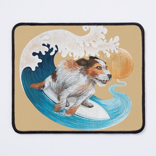 Item preview, Surfing cute Dog designed and sold by Ruta.