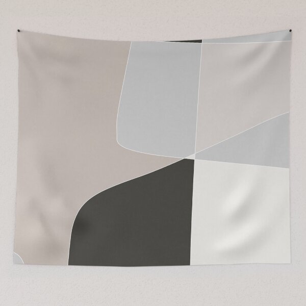 Item preview, Abstract Neutral Tones Colour Block designed and sold by kasamor.