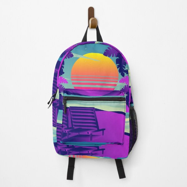 Item preview, Seaside Relaxing Sunset Synthwave designed and sold by MaiZephyr.
