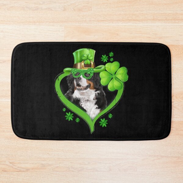 Item preview, Irish Bernese Mountain Dog Love Shamrock St Patricks Day designed and sold by HardiKel.