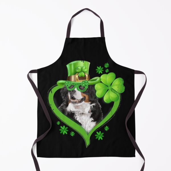 Item preview, Irish Bernese Mountain Dog Love Shamrock St Patricks Day designed and sold by HardiKel.