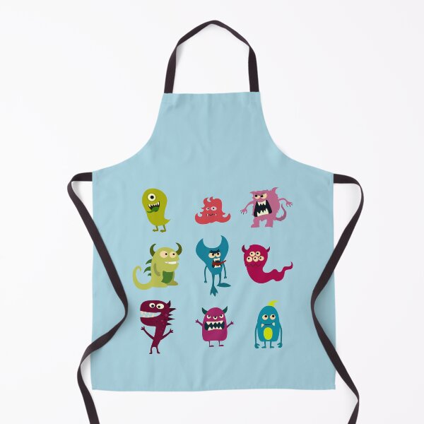 Item preview, Funny monsters Children style Сolor print designed and sold by artdragongift 15.