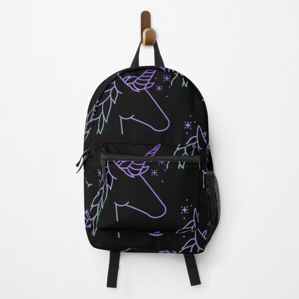 Item preview, Green and purple gradient unicorn outline Classic designed and sold by lavisuzzelll.