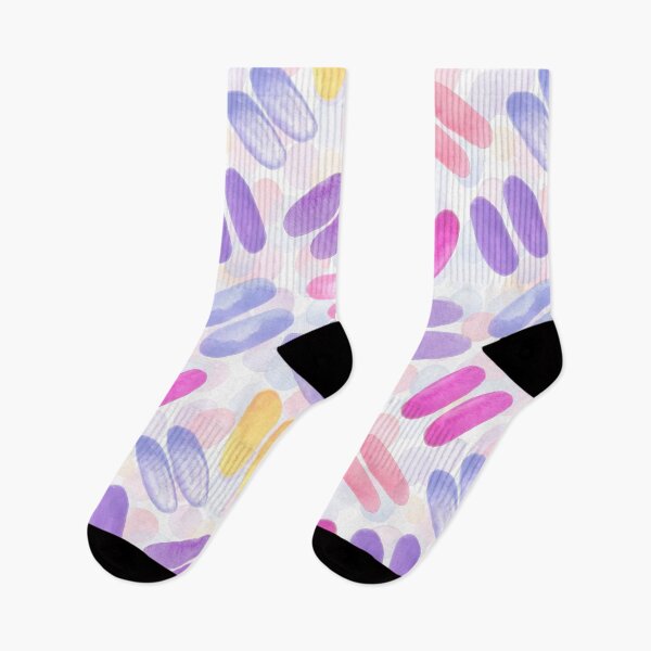Item preview, Watercolor flowers and spots  designed and sold by AnaGuziiArt.