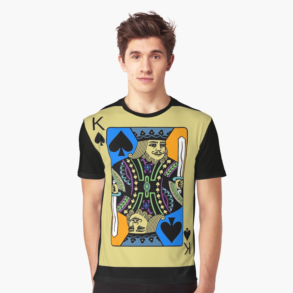 "KING OF SPADES" Tshirt by IMPACTEES Redbubble