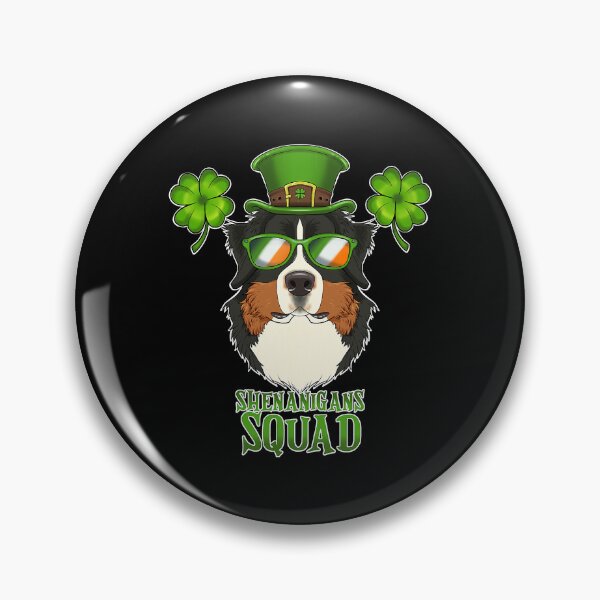 Item preview, Shenanigans Squad I St Patricks Day Bernese Mountain Dog designed and sold by HardiKel.