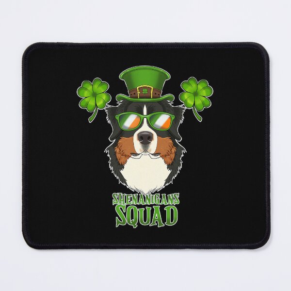 Item preview, Shenanigans Squad I St Patricks Day Bernese Mountain Dog designed and sold by HardiKel.