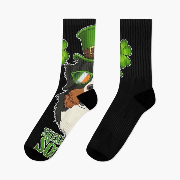 Item preview, Shenanigans Squad I St Patricks Day Bernese Mountain Dog designed and sold by HardiKel.