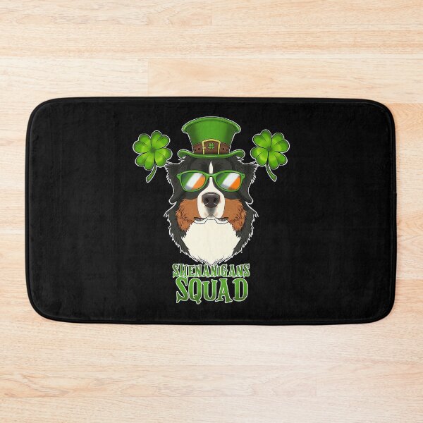 Item preview, Shenanigans Squad I St Patricks Day Bernese Mountain Dog designed and sold by HardiKel.