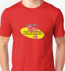 Kamekona's Shrimp Logo (Outline) Unisex T-Shirt