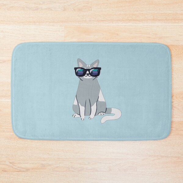 Item preview, Solana cryptocurrency cat - Solana SOL designed and sold by Crypmetal.
