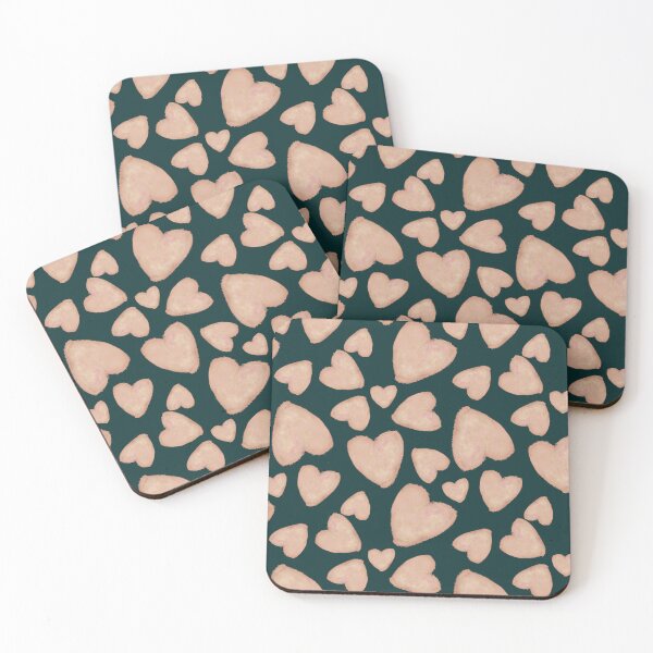 Item preview, Gingerbread Hearts Dark designed and sold by IcyArtShop.