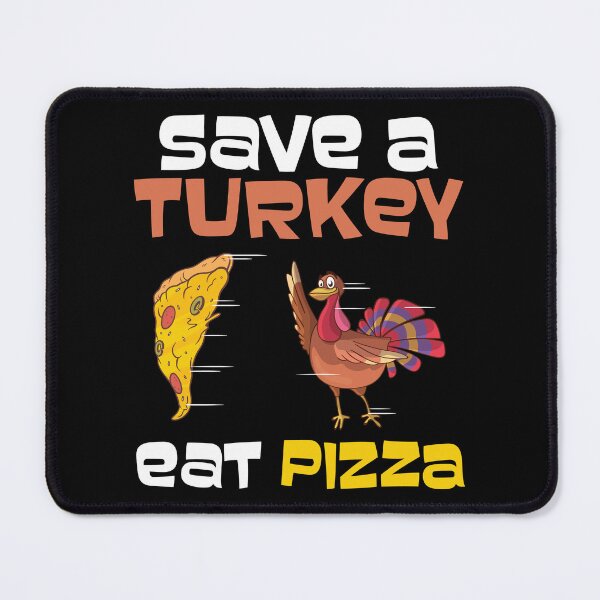 Item preview, Thanksgiving Save A Turkey Eat Pizza Funny Fall Gift designed and sold by haselshirt.