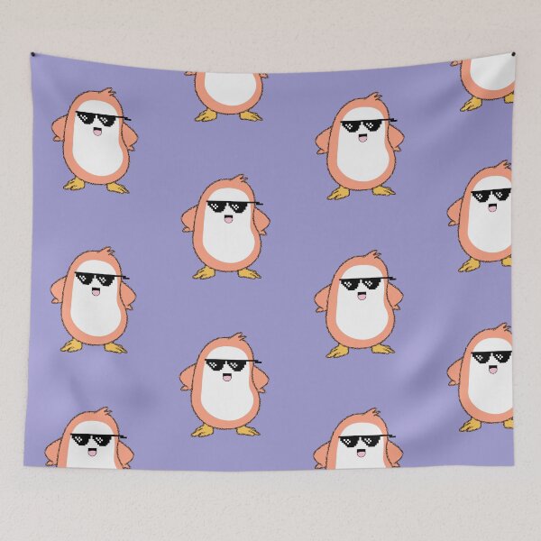 Item preview, Funny and cool penguin meme designed and sold by Tanuja  Sharma.