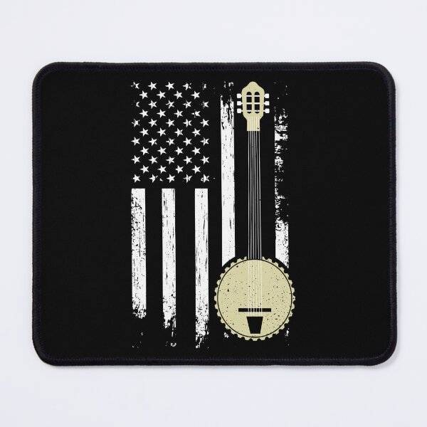 Item preview, Bluegrass Banjo American US Flag Musician Gift designed and sold by haselshirt.