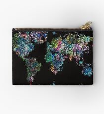 world map mandala 8 Studio Pouch
