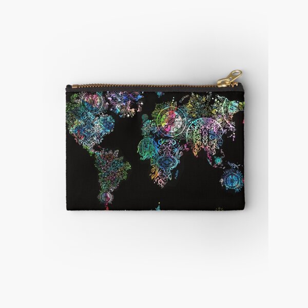 Item preview, world map mandala 8 designed and sold by BekimART.