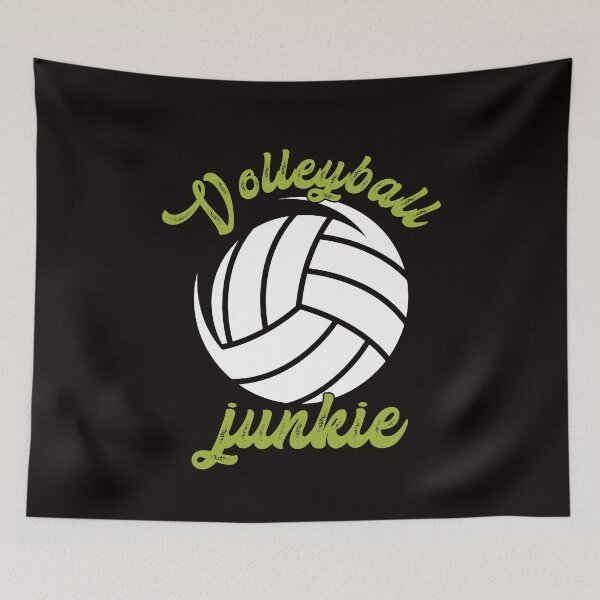 Item preview, Volleyball Junkie Ball Sports Beach Volleyball Player Setter designed and sold by TomGiantDesigns.