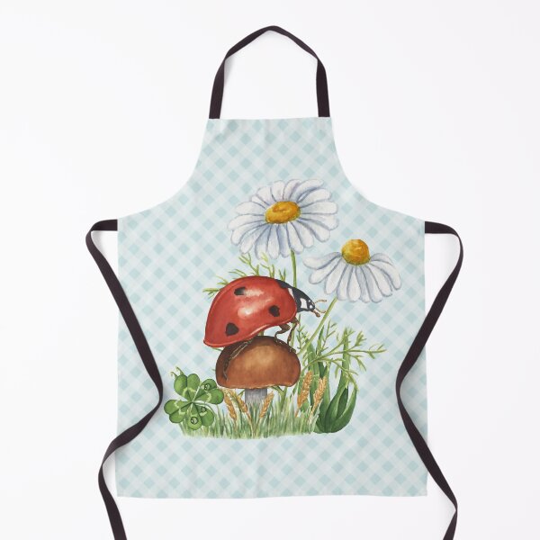 Item preview, Beautiful ladybird and gingham, cottagecore aesthetic collection 1 of 2 designed and sold by Orianah.