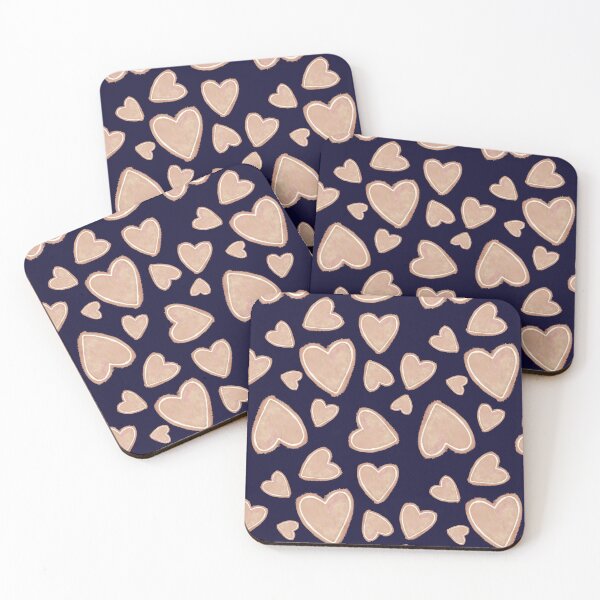 Item preview, Gingerbread Hearts Dark designed and sold by IcyArtShop.