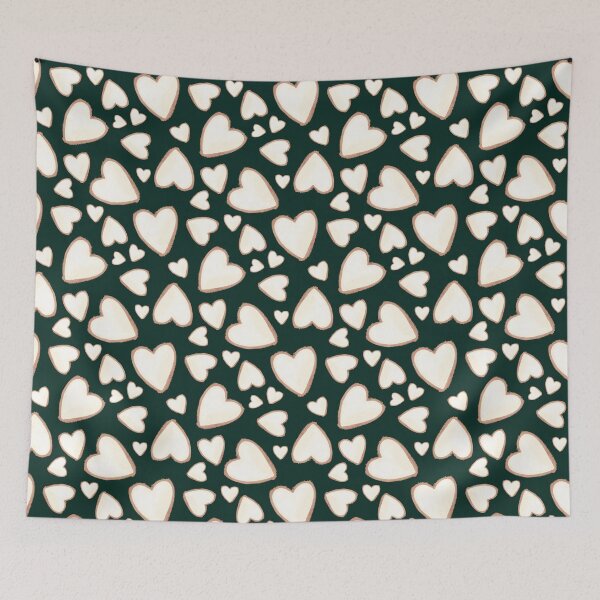 Item preview, Sweet Gingerbread Hearts Dark designed and sold by IcyArtShop.