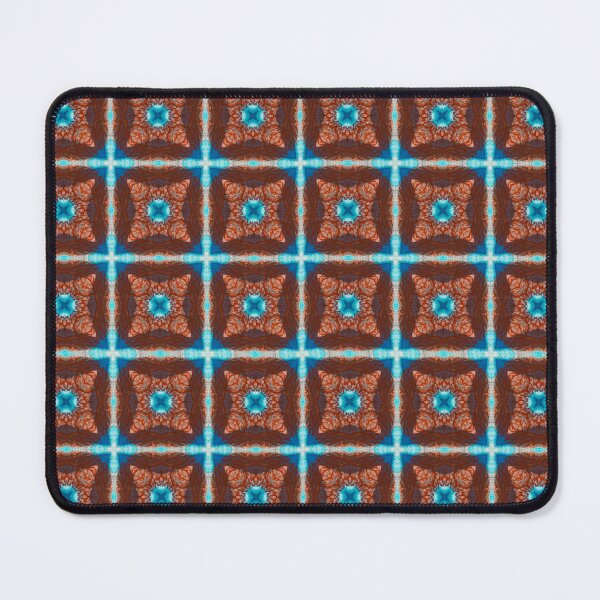 Item preview, colorful pattern inspired by African atmospheres in the colors red and blue designed and sold by Jonnekesart.