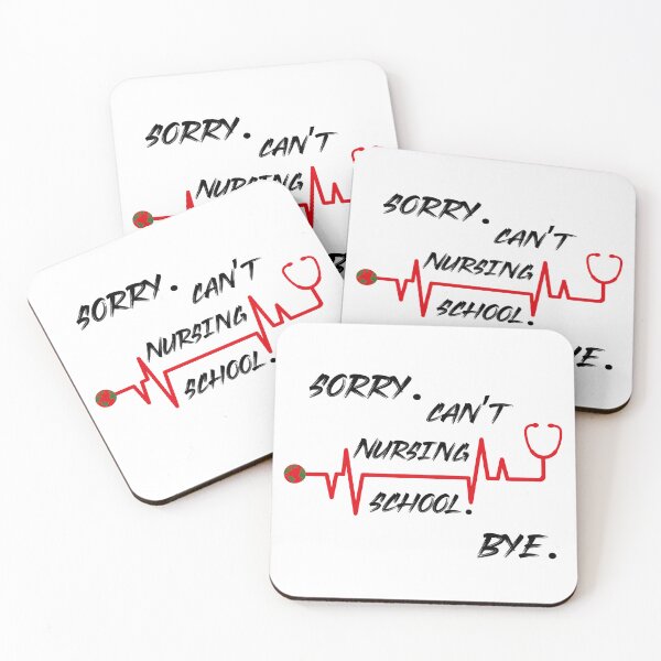 Item preview, sorry can't nursing school good bye,Funny Nursing Student, designed and sold by ENJOY Wear.