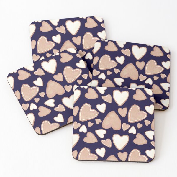 Item preview, Gingerbread Hearts Simple Mix Dark designed and sold by IcyArtShop.