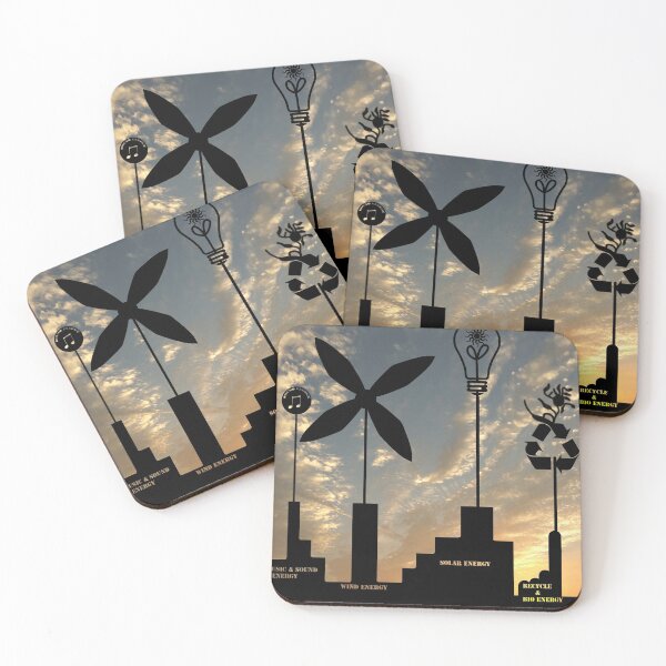 Item preview, Four Energy Source designed and sold by Red bubble Artist.