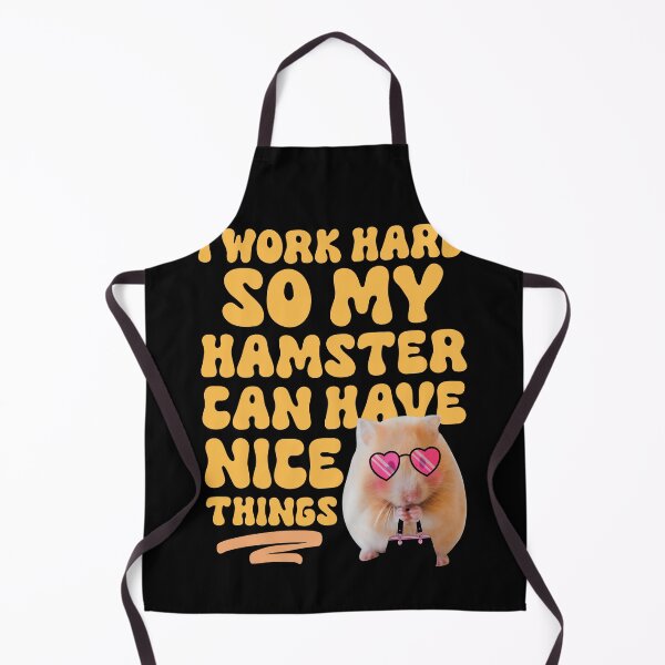 Item preview, Hamster Lover- I Work Hard So My Hamster Can Have Nice Things - Hamster Humour designed and sold by cannevas.