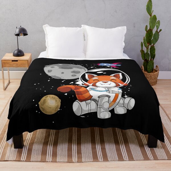 Item preview, Astronomy Lover Astronaut Planets Chinese Animal Red Panda designed and sold by bestshirtdesign.
