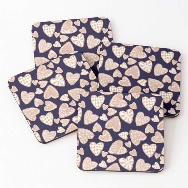 Item preview, Gingerbread Hearts Laced Mix Dark designed and sold by IcyArtShop.