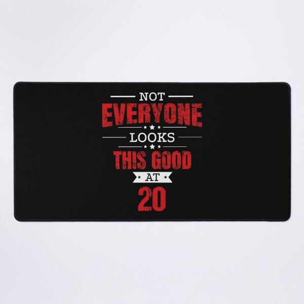 Item preview, 20th Birthday Gift Retro Twenty 20 Years Looks This Good Red designed and sold by haselshirt.