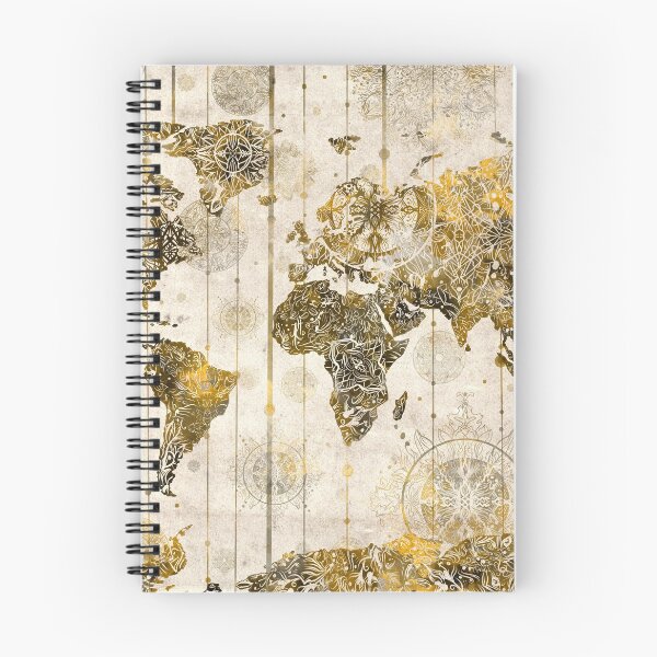 Item preview, world map mandala 7 designed and sold by BekimART.