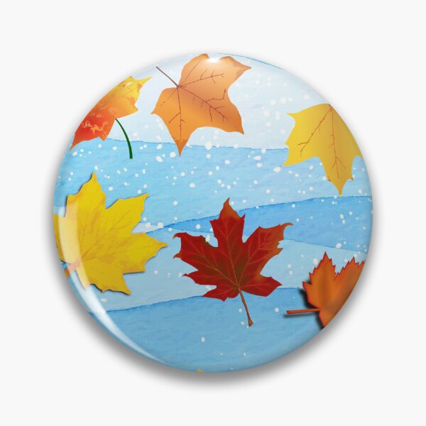 Item preview, winter & summer falling leaves design designed and sold by time-to-relax.