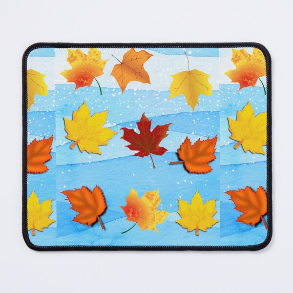 Item preview, winter & summer falling leaves design designed and sold by time-to-relax.