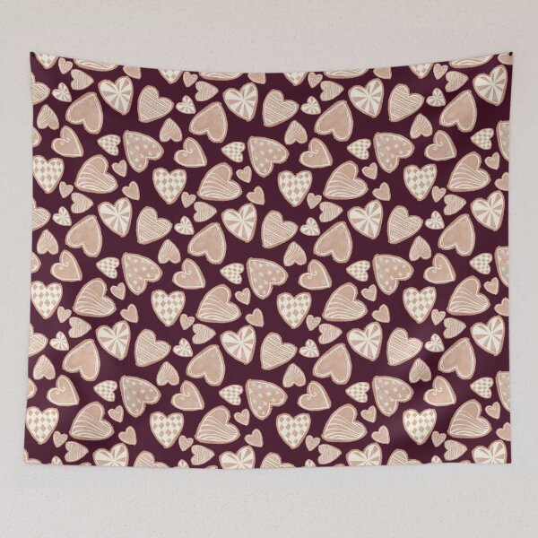Item preview, Gingerbread Hearts Laced Mix Dark designed and sold by IcyArtShop.